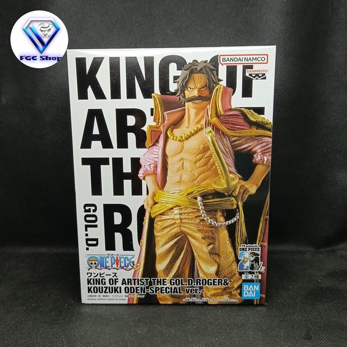 Figure One Piece King of Artist KOA The Gol. D. Roger Special Ver. A ORI MIB JAPVER