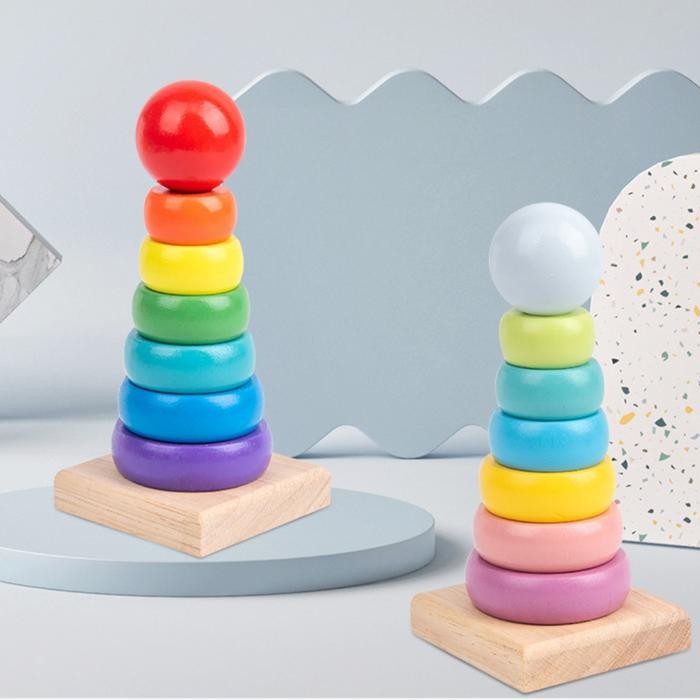 Pilihan- Mainan Montessori Anak Bayi Perempuan Laki Laki 8 9 10 11 12 Bulan Toy