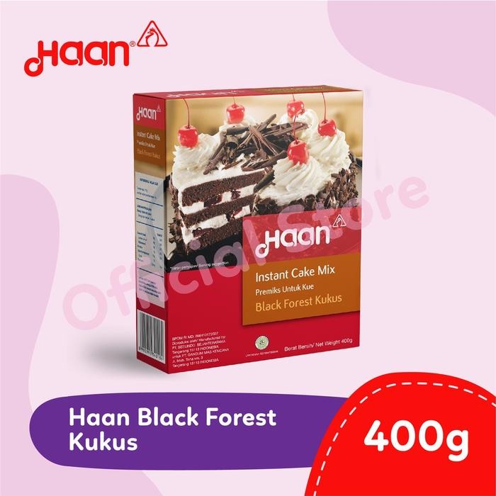 

TERLARIS HAAN BLACK FOREST 400gr - BAKING PFLOUR READY STOCK