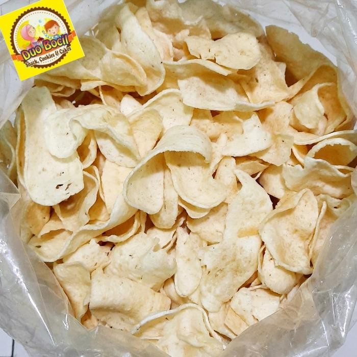 

New Keripik Getuk Singkong Gurih Original 250 Gram - Duo Bocil Snack