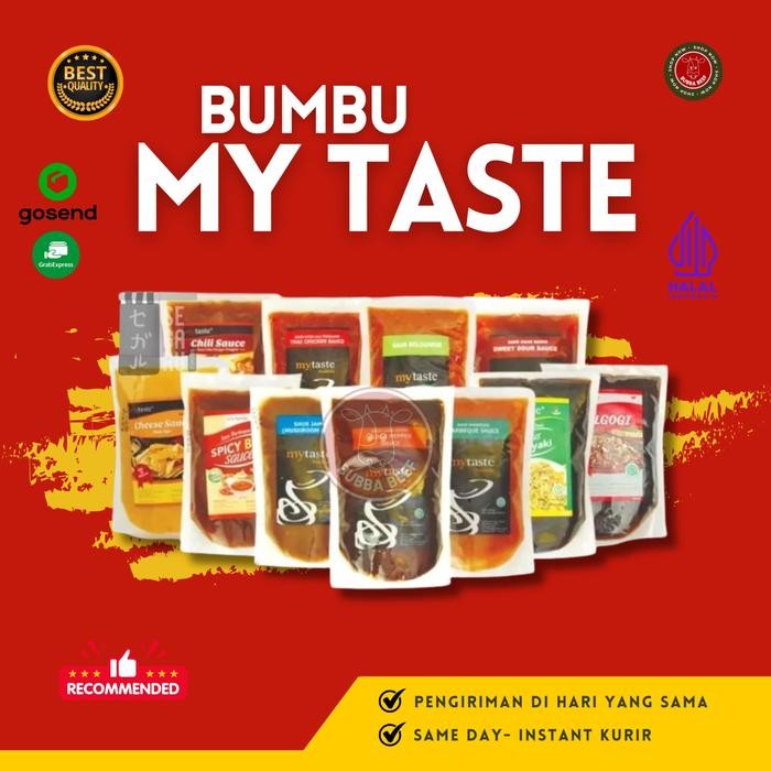 Pilihan- Mytaste Saus Blackpeper/Saus Mytaste Bbq/Saus Jamur/Saus Bbq Pedas/Mytaste Bumbu