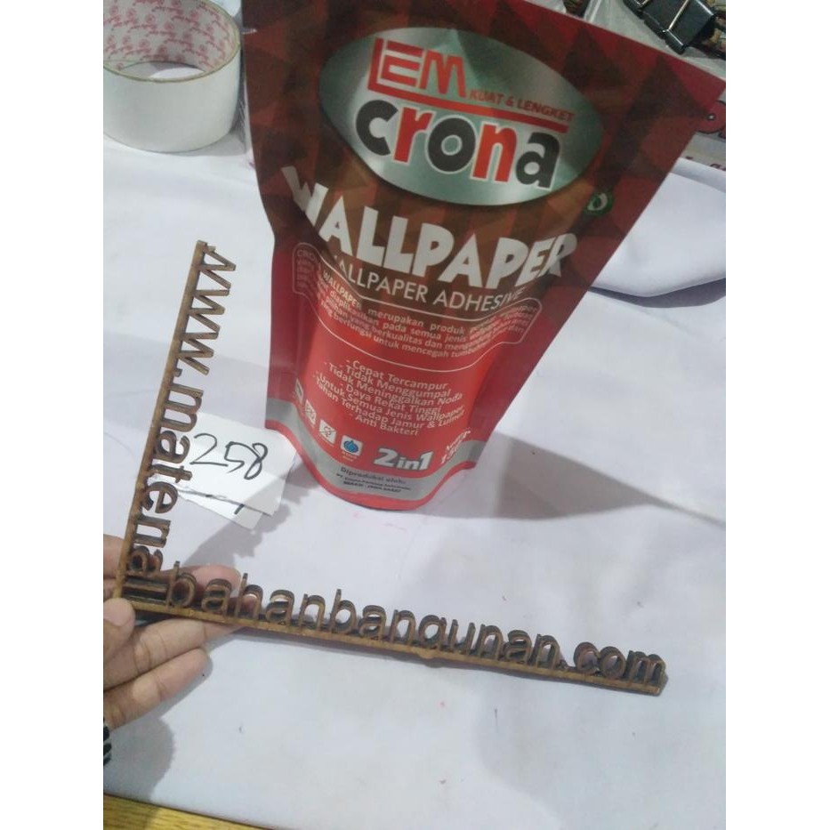 Lem Wallpaper Crona 150 Gram Tempelan Dinding Tembok Walpaper