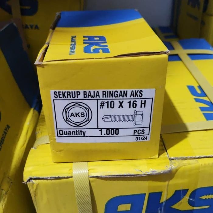 Skrup Baja Ringan Isi 1000 Pcs