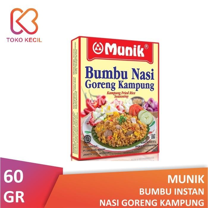 

Stok Baru Munik Bumbu Nasi Goreng Kampung 60gr