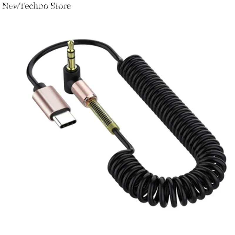 

Audio Extension Cable Type-C To 3.5Mm Audio Aux Cable For Huawei Car Headphone Speaker Wire Line 3.5