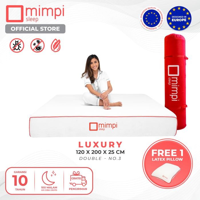 RJ Kasur Mimpi Luxury 120 x200 Kasur Latex Mewah