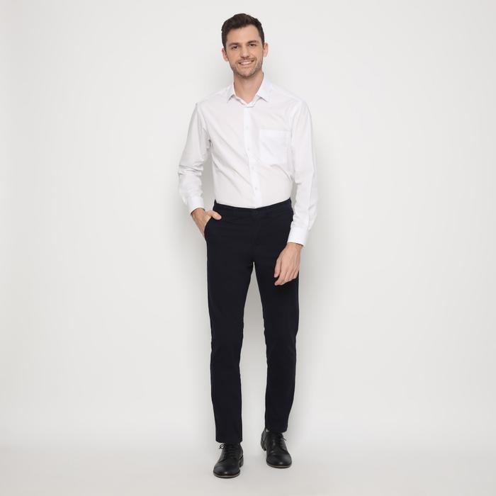 Erigo Collection - Celana Pria Chino Panjang Navy 588042