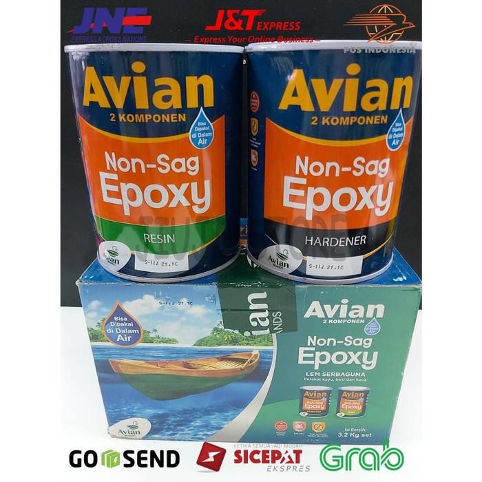 Ready LEM EPOXY AVIAN NON SAG 800 gram - LEM EPOXY AVIAN NON SAG LEM EPOXY