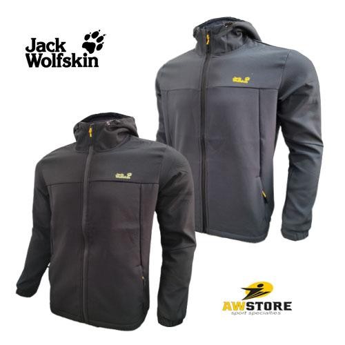 SIAPKIRIM Jaket Gunung Jack Wolfskin 1706 Softshell Polar Wateroof READY STOCK
