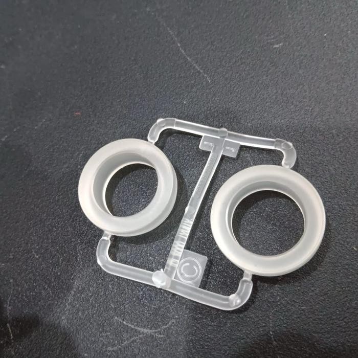 Pilihan- Tamiya Ban Transparan / Small Hard Tire Clear Dangun Racer