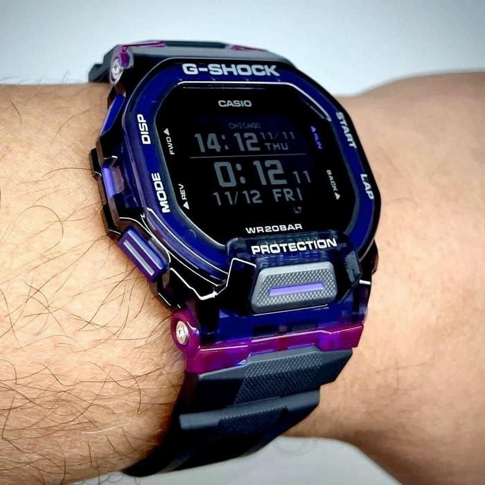 Casio G-Shock Gbd-200Sm-1A6Dr / Gshock Gbd200Sm-1A6 Original & Garansi