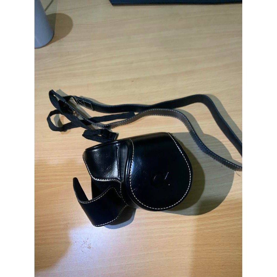 Lather Case Kulit Kamera Sony A6000 Mulus Second