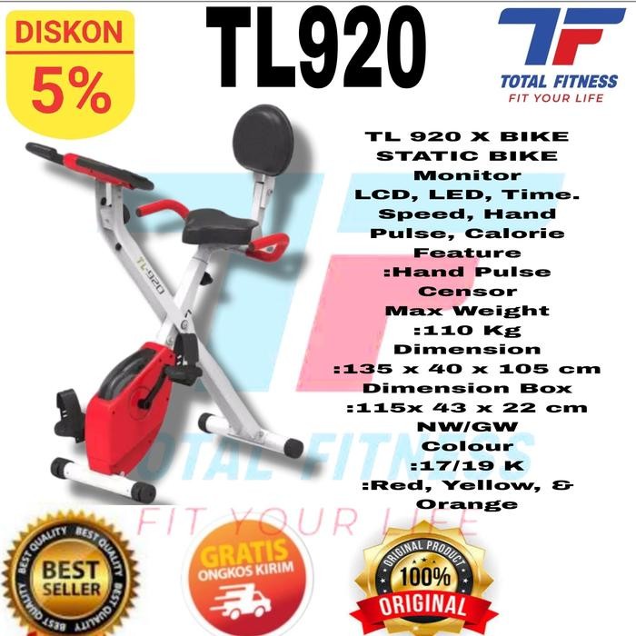 Ready Sepeda Statis X Bike TL920 X Bike TL-920 - c562