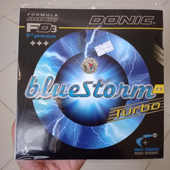 KARET TENIS MEJA DONIC BLUESTORM Z1 TURBO ORIGINAL