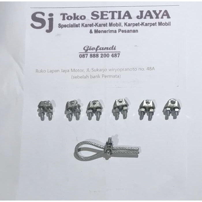 New.. Klem Kawat Sling 5Mm