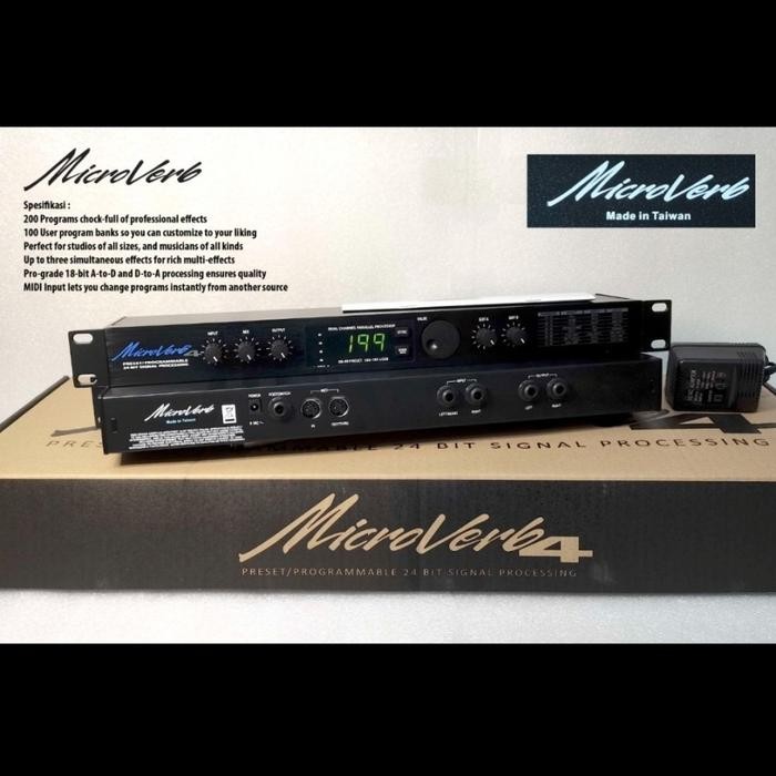 Ready Efek Vokal Alesis Microverb 4 made in taiwan kuping besi