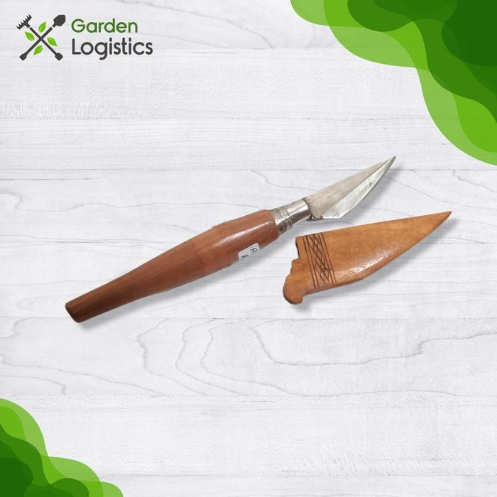 Mutik / Tiuk Bali / Pisau Sayat Bambu / Layangan (Bonus Sarung Kayu)