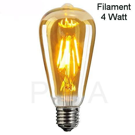 New LED Filamen 4 Watt E27