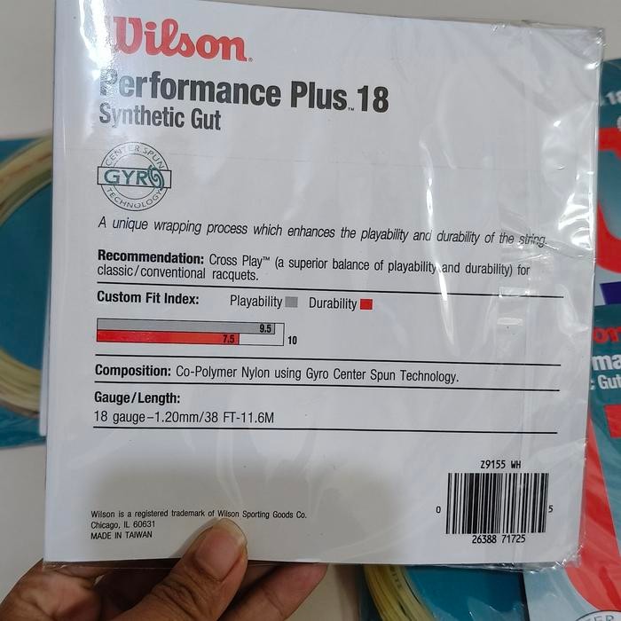 Senar Tenis Lapangan/Senar Raket Tenis Wilson Promo 