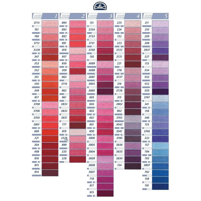 Benang Sulam Katun Original Import DMC art.117