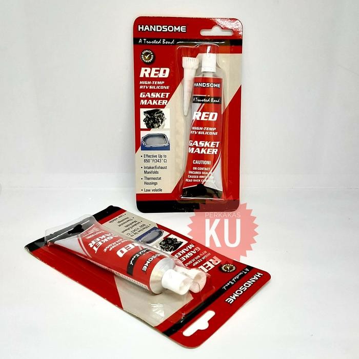 LEM RED SILICONE / LEM GASKET / LEM SILICONE RED 35 GRAM HANDSOME