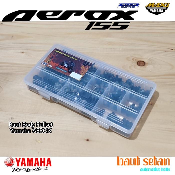 Baut Fullset Body Yamaha Aerox/Baut Fullbody Yamaha Aerox