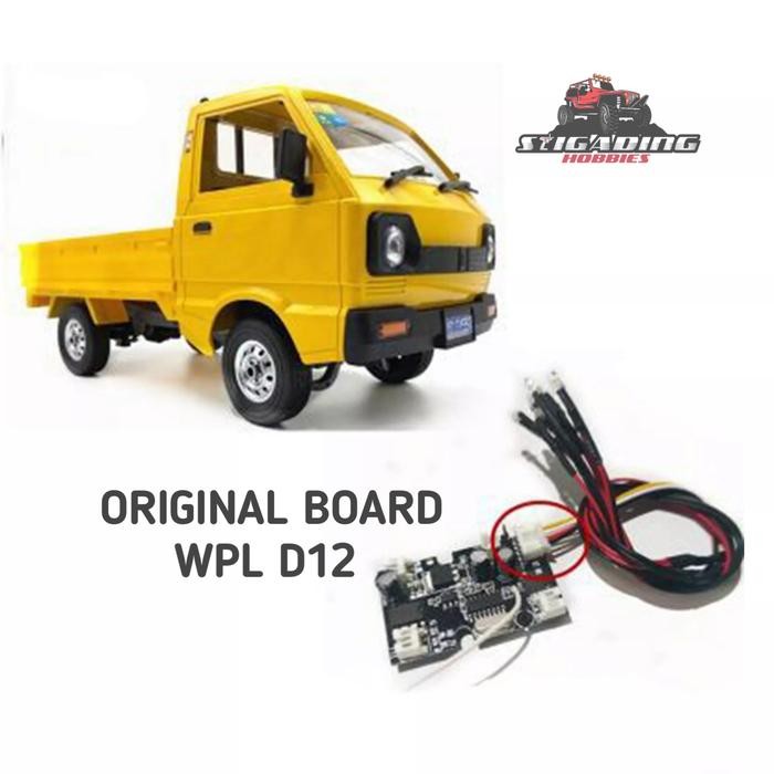 MJ LAMPU WPL D12 ORIGINAL BOARD WPL D12