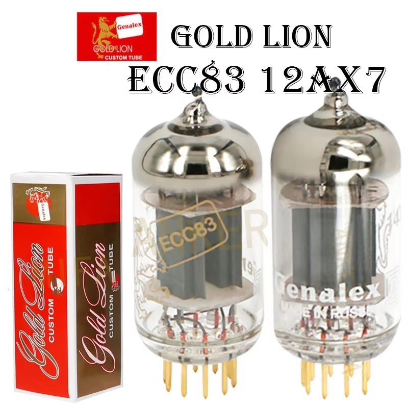 Terbaik GOLD LION ECC83 12AX7 ECC82 12AU7 ECC81 12AT7 Electronic Tube Precision Matching 12AX7 12AU7