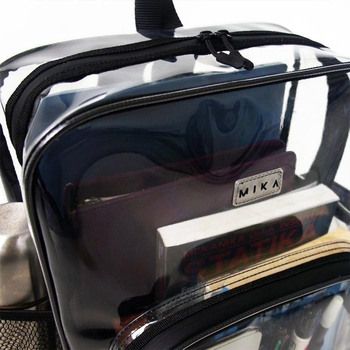 Sedia BACKPACK TRANSPARAN / TAS RANSEL BENING / TAS LAPTOP / TAS SERUT BESAR / TAS SEKOLAH