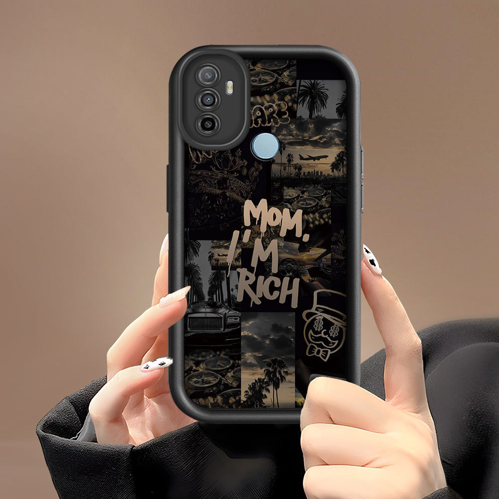 Casing Hp Untuk OPPO A53 A33 2020 Phone Case Silikon Softcase Mode Soft Cassing Cover Kesing Pria Ce