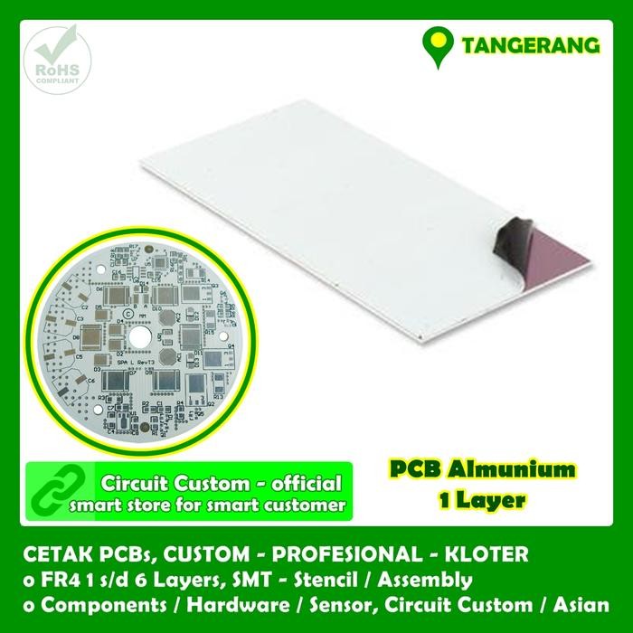 Cetak PCB Aluminum / Aluminium / Almunium / Alumunium