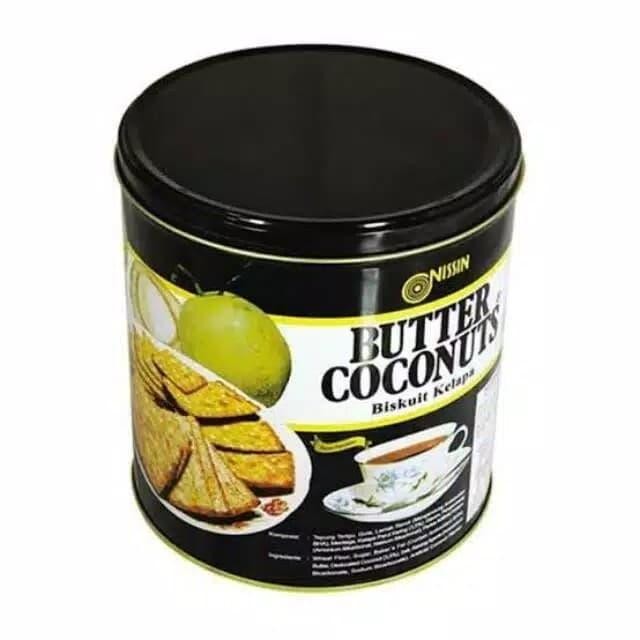 kue kaleng biskuit kaleng biscuit kaleng Nissin butter coconut