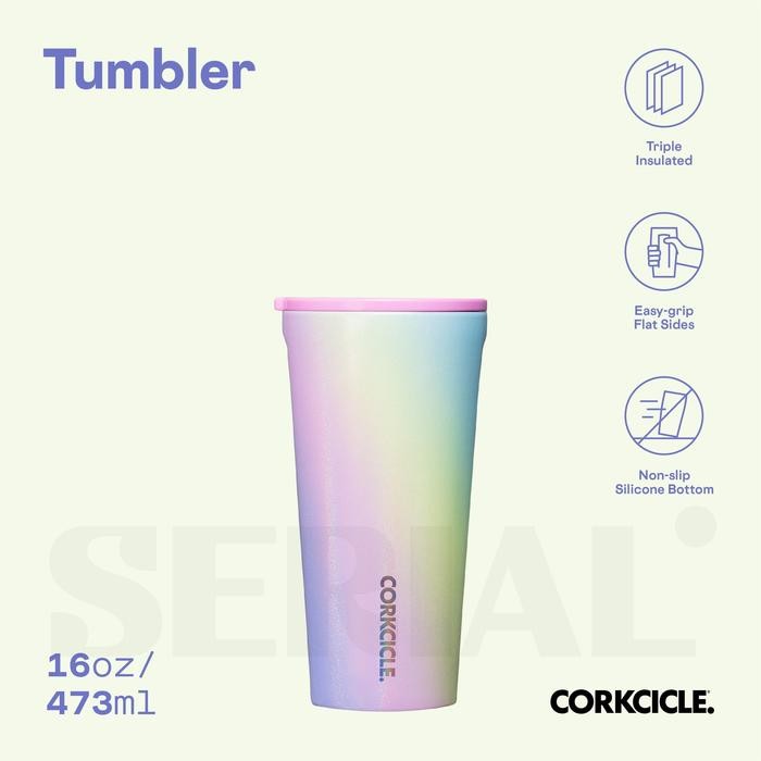 ASLI CORKCICLE Tumbler 16oz - Unicorn READY STOCK