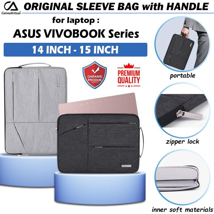 TERMURAH Tas Laptop Asus Vivobook Pro Ultra S Go 14 15 Inch Sarung Bag READY STOCK