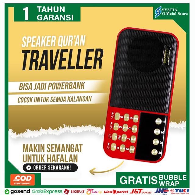 Speaker Alquran Quran Murottal Murotal Digital Lengkap 30 Juz Al-Akram Traveller