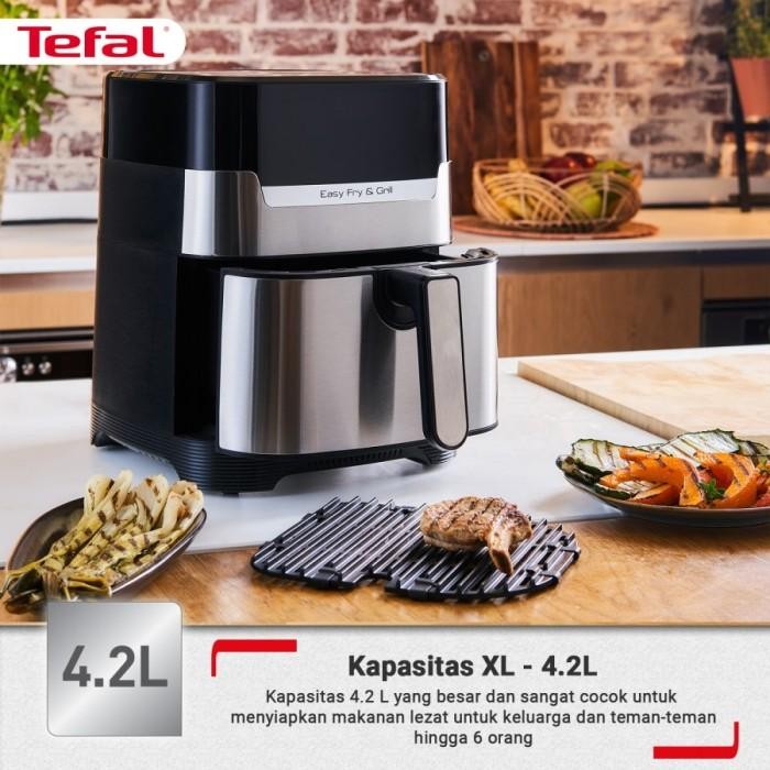 Tefal Easy Fry & Grill Precision EY505 / Air Fryer / Panggangan