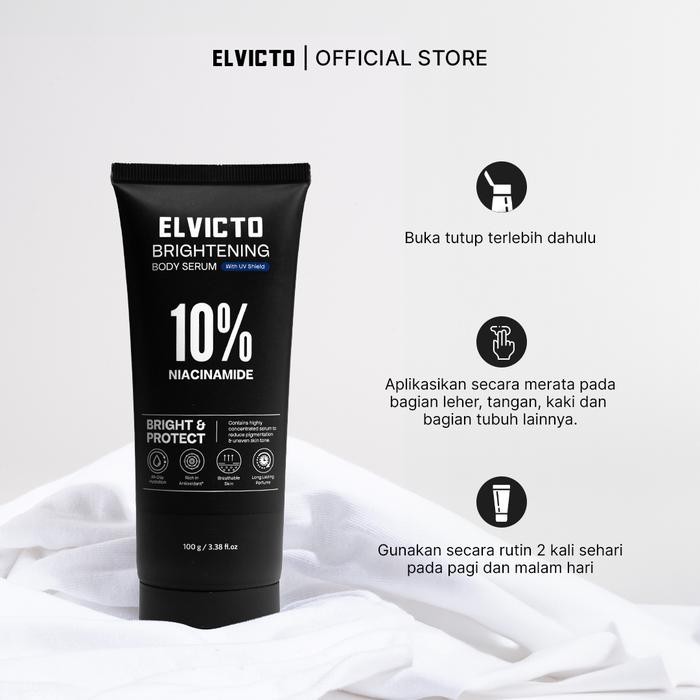 benta- Elvicto Paket Body Care Deo Serum Body Serum Paket Perawatan Pria Untuk Membersihkan,