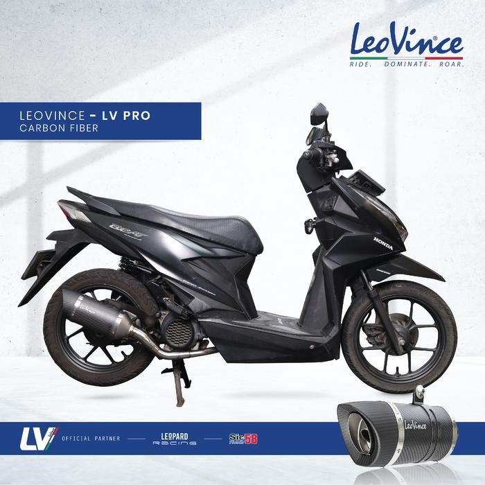 Knalpot Racing Leovince Beat Fi 2020 Full System Original VOL 1