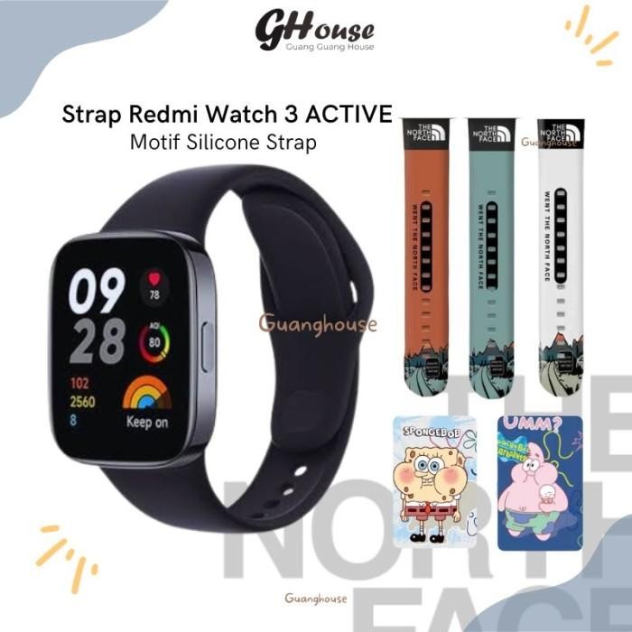 Strap Redmi Watch 3 ACTIVE Motif Silikon Tali Redmi Watch 3 ACTIVE