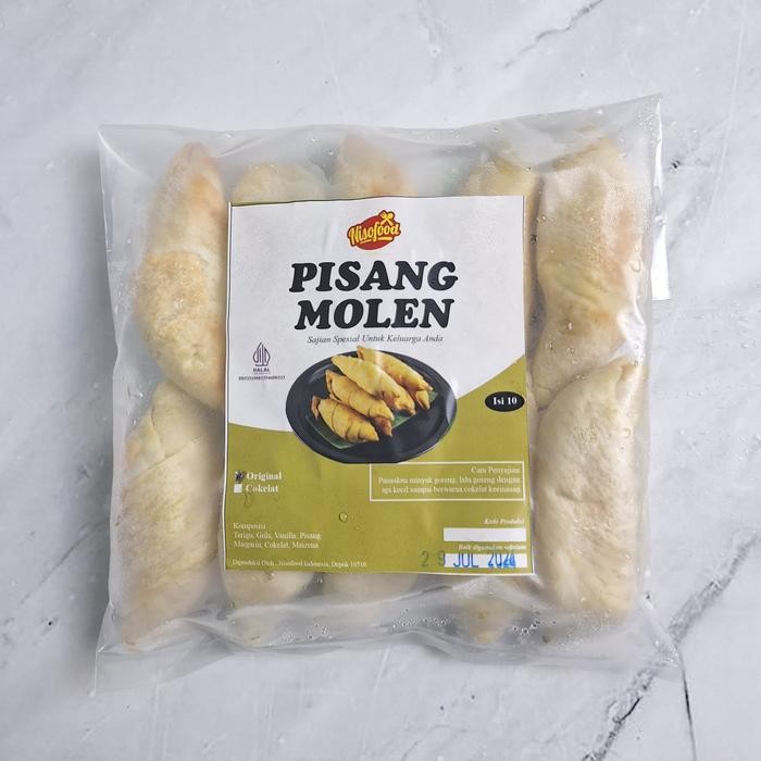 Kirim&siapmakan- Molen Pisang Coklat/Molen Pisang Coklat Keju