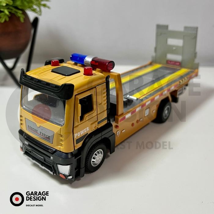 Miniatur Diecast Mobil Truck Trailer Pick Up 1:32 - Mobil Truk Trailer Pajangan Miniatur Hadiah