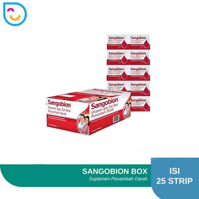 ORIGINAL Sangobion Multivitamin Penambah Darah Anemia