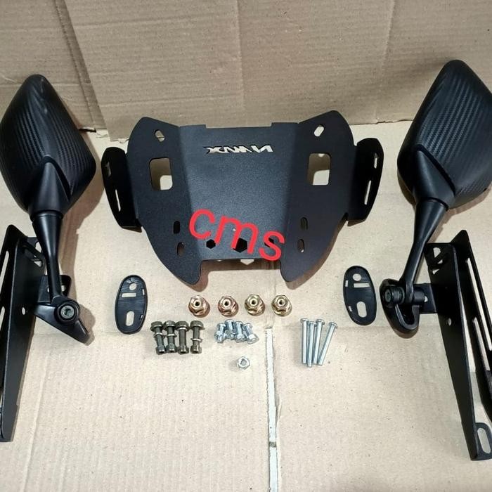 Limited Spion R25 Pendek Plus Breket Spion Yamaha Nmax 155 Old Terlariss 