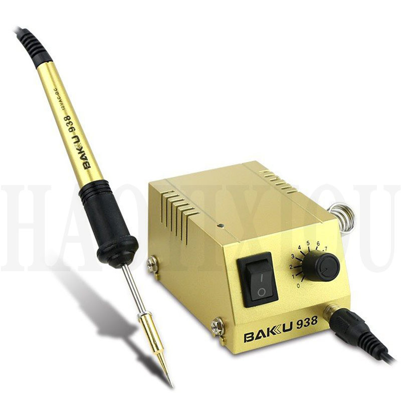 BAKU Soldering Station BK-938 Mini Solder 220V / 110V, Fast Heating Soldering Iron Equipment Welding