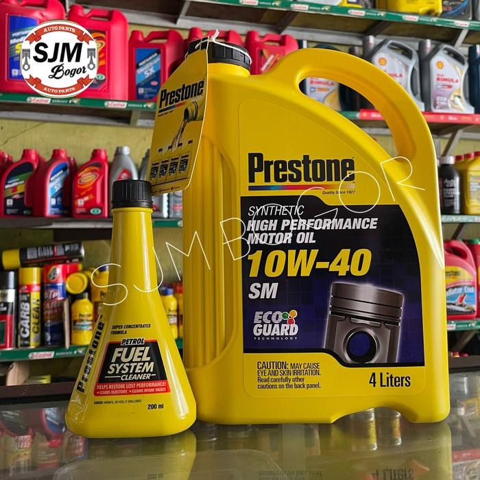 oli mesin prestone 10w-40 (4lt)