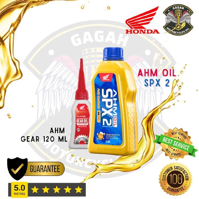 PAKET oli AHM SPX2 & Oli Gear Gardan AHM