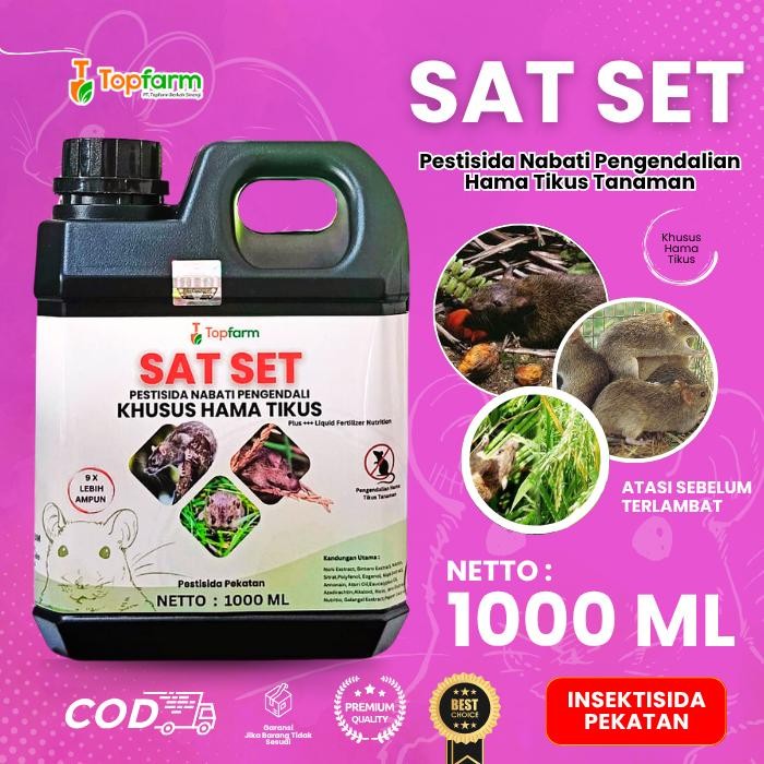 AMPUH Obat Tikus Cair Tanaman Padi / Obat Tikus Paling Ampuh / Obat Tanaman Anti Tikus / Pestisida