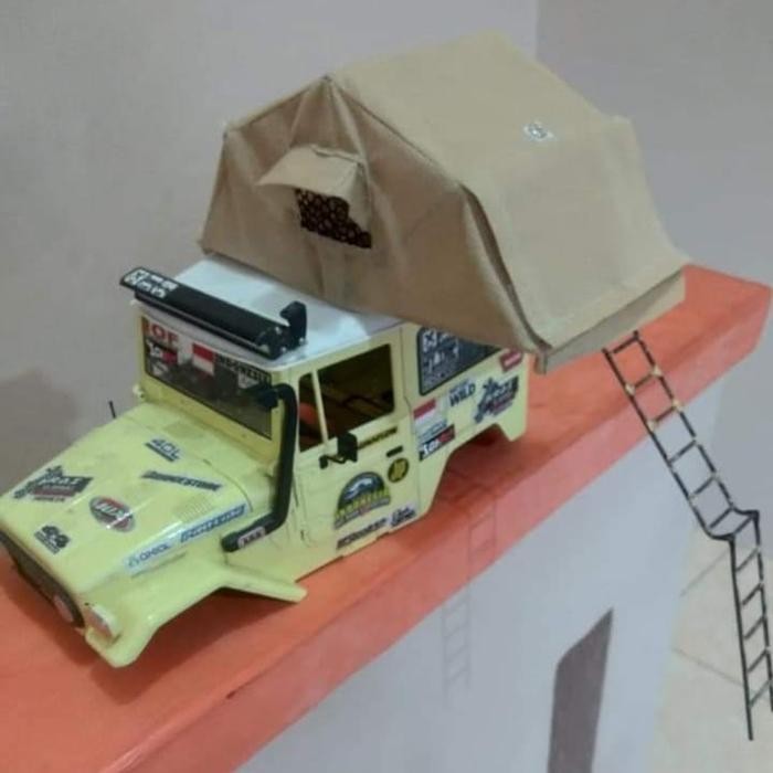 tenda atap mobil roof camping rc adventure 1/12