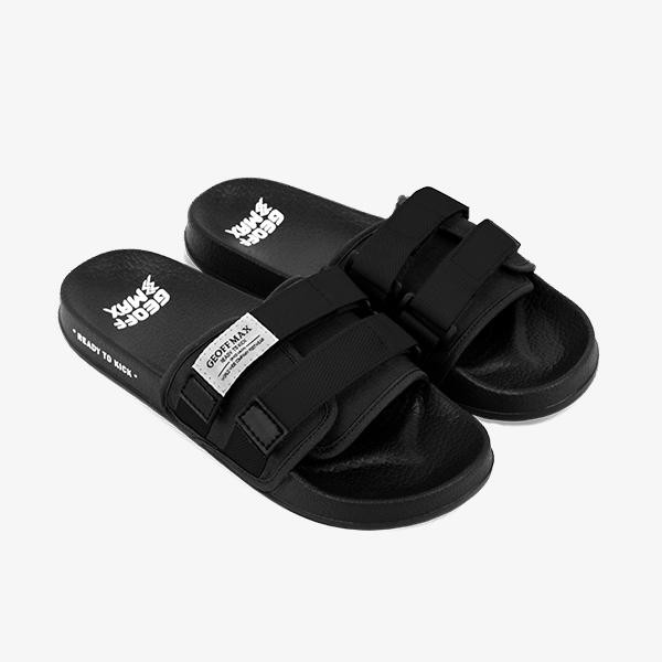 SALE Geoff Max Official - Freddo Black Slippers Sandal Pria