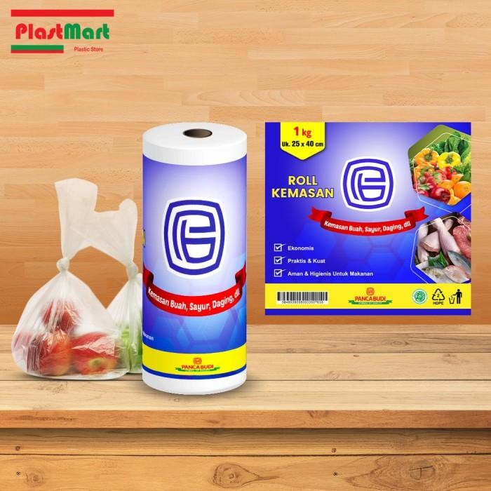 Plastik HD Roll PB 25x40/Plastik Buah/Fotocopy/Plastik Supermarket